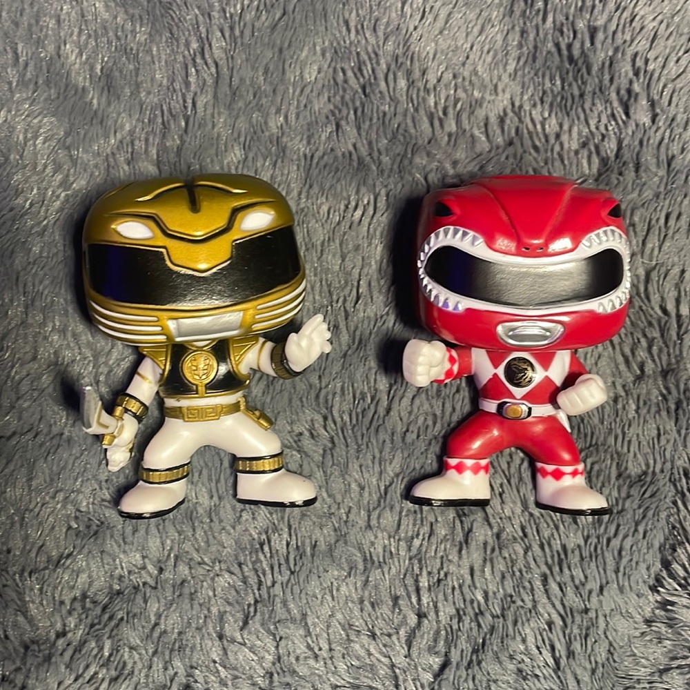 Funko pop figures vinyl power rangers og